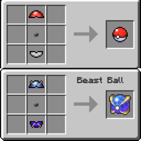 Pixelmon Reforged All Pokeball Recipes | Deporecipe.co