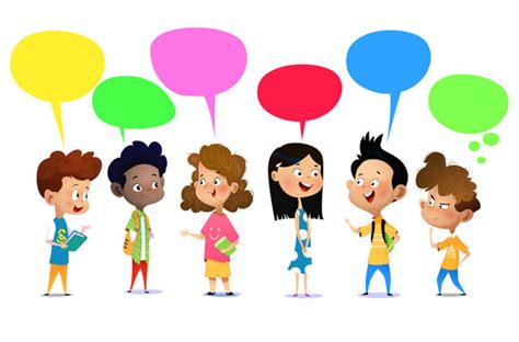 Kids Talking Cartoon Images – Browse 31,772 Stock Photos, Vectors, and ...