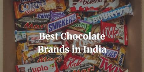 Top 10 Chocolate Brands in India for 2023 - NextWhatBusiness