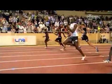 Usain Bolt 100m 9.88 (Slow Motion) Diamond League Monaco 2011 - YouTube