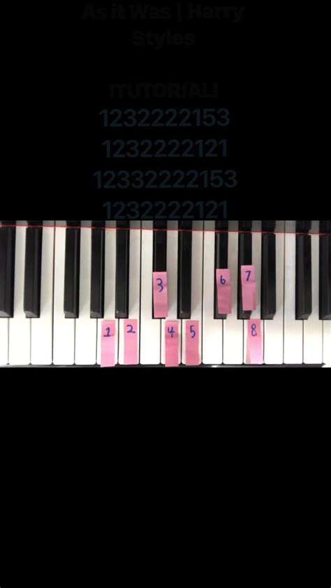 As it Was | Harry Styles (TUTORIAL) | Easy piano songs, Piano songs for ...