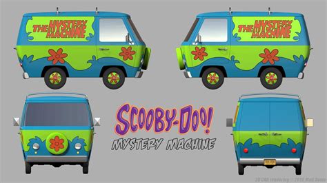 The Mystery Machine Van from Scooby Doo