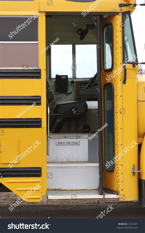 School Bus Door Stock Photo 1231401 - Shutterstock