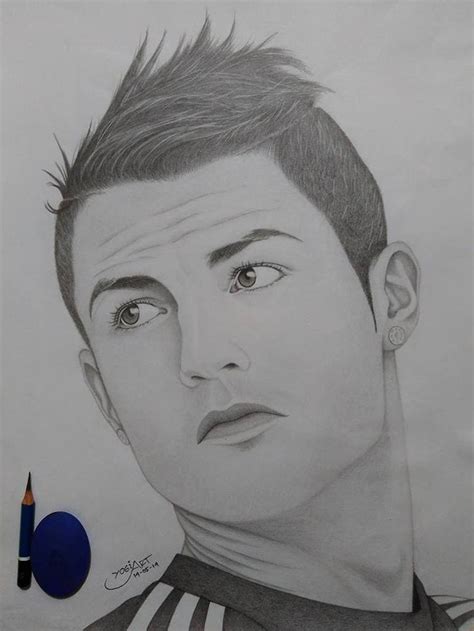 Cristiano Ronaldo Drawing by iman prayogi | Saatchi Art