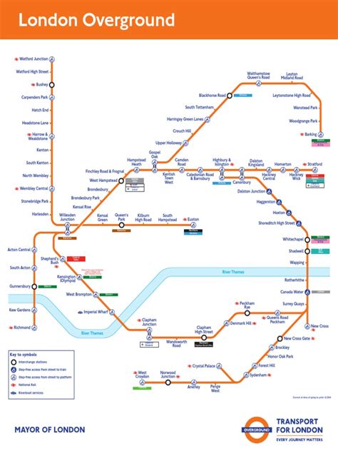 london-overground-network-map.pdf | Rail Infrastructure | Infrastructure