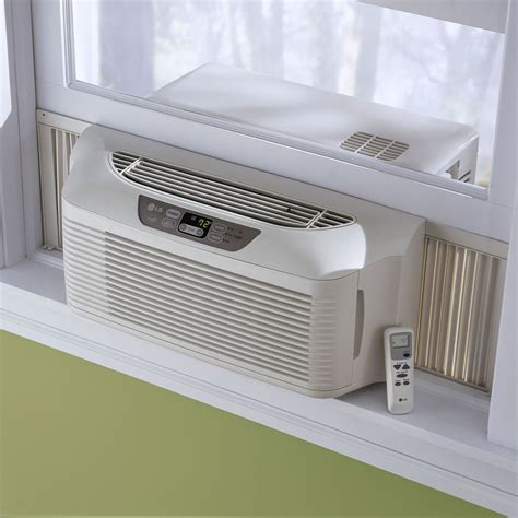 The Efficient Slim Profile Window Air Conditioner - Hammacher Schlemmer