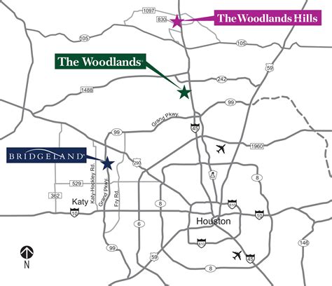 Location - Directions & Map - The Woodlands Hills