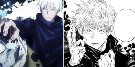 Jujutsu Kaisen: 10 Ways Satoru Gojo Is Different In The Manga