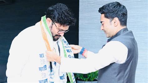 Babul Supriyo joins Trinamool Congress days after he ‘quit politics ...