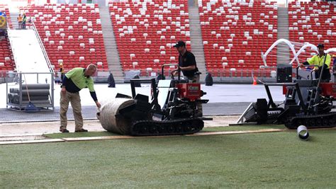 All systems green for National Stadium turf - TODAY