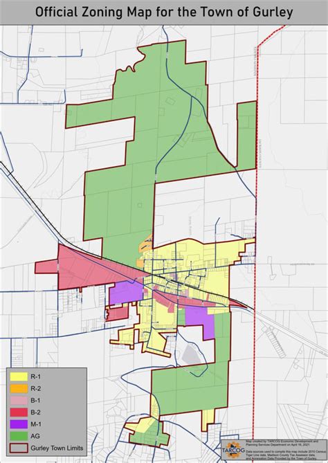 Official Zoning Map for the Town of Gurley | Gurley AL