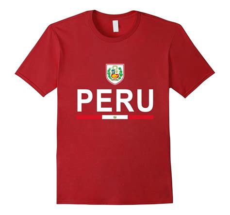 Peru Soccer T-Shirt – Peruvian Football Jersey 2016-Art – Artvinatee