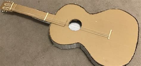 Homemade Cardboard Electric Guitar : 13 Steps (with Pictures ...