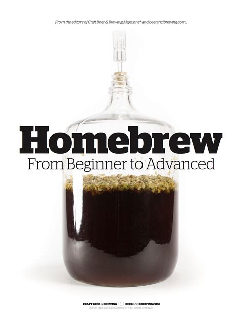 Homebrew: From Beginner To Advanced (Guide) | Craft Beer & Brewing ...