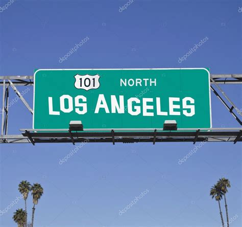 101 Los Angeles Freeway Sign — Stock Photo © trekandshoot #11683805