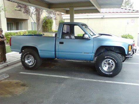 Blue 1989 Chevrolet Silverado 1500 For Sale | MCG Marketplace