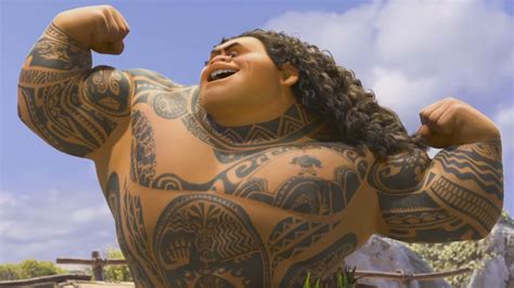 Watch a Great Scene From Disney's MOANA in Which Dwayne Johnson Sings ...