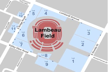 Cheap (and Free) Lambeau Field Parking - NFL Cheapskate