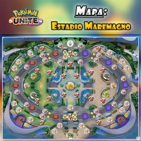 Mapas de Pokémon Unite: Zonas de combate, características y detalles