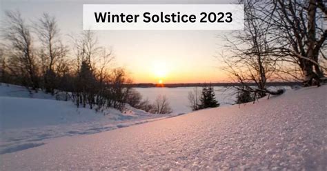 Winter Solstice 2023: Know the Details and Timings of the Event