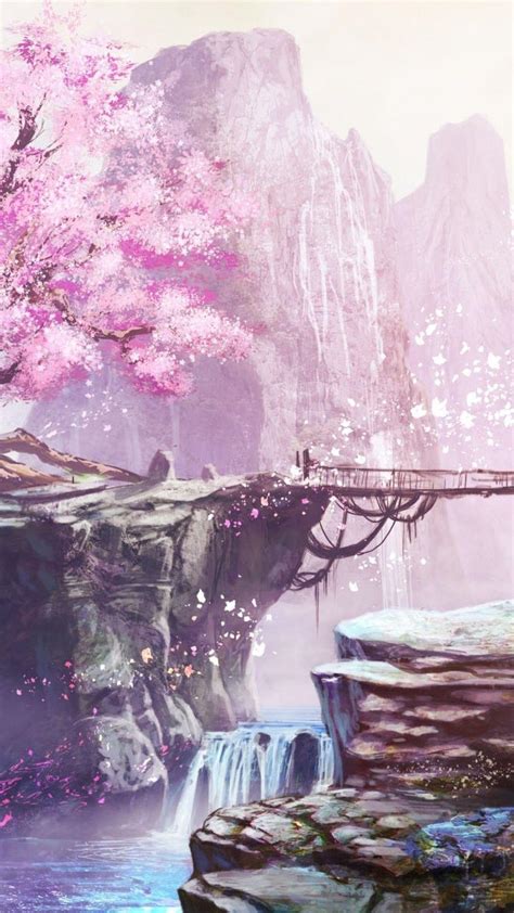 Anime Cherry Blossom Couple Hd Wallpapers - Wallpaper Cave