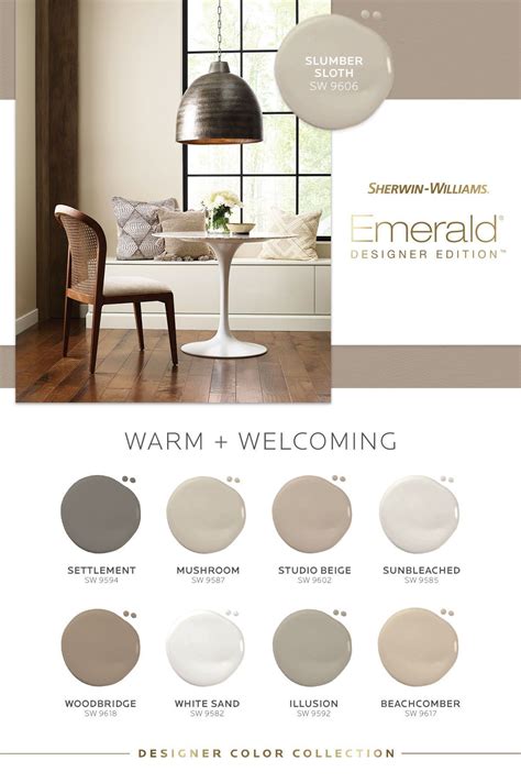 Emerald® Designer Edition™: Warm + Welcoming Palette from Sherwin ...