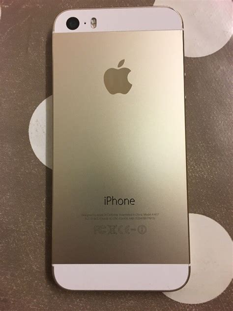 Apple iPhone 5s Gold 64GB Unlocked Mint Condition | in Livingston, West ...