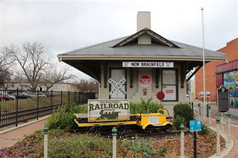 The New Braunfels Railroad Museum preserves the legacy of New Braunfels ...