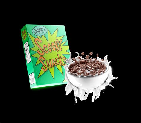 Scooby Snacks Cereals from Scooby Doo : r/blender