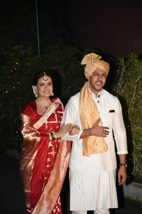 Pics: Newlywed Dia Mirza With Her Husband Vaibhav Rekhi