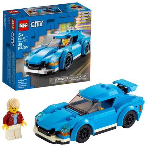 LEGO City Sports Car 60285 Building Playset for Kids (89 Pieces ...