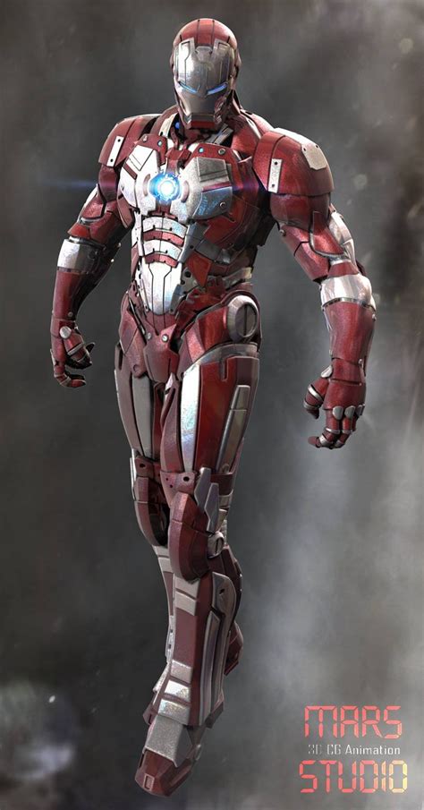 Slick IRON MAN Armor Designs by Mars — GeekTyrant