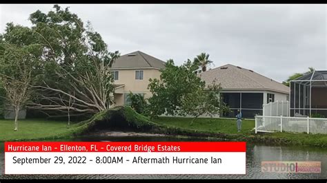 HURRICANE IAN, AFTERMATH, ELLENTON, FLORIDA - YouTube