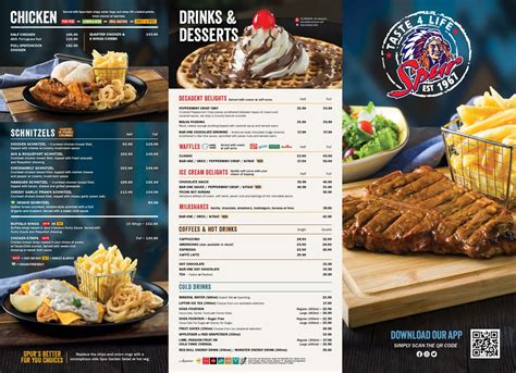 Spur Menu and Prices South Africa