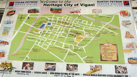 Vigan Philippines Map