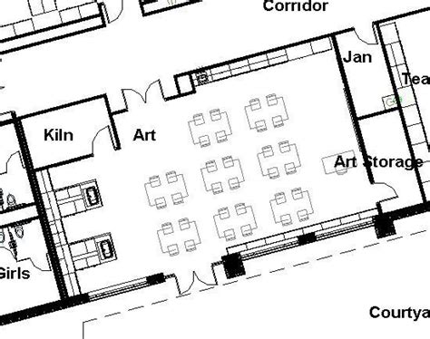 Art room, Art classroom, Workshop layout plans