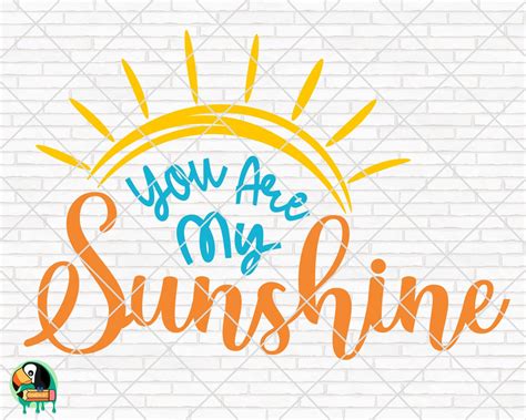 You Are my Sunshine SVG | HotSVG.com