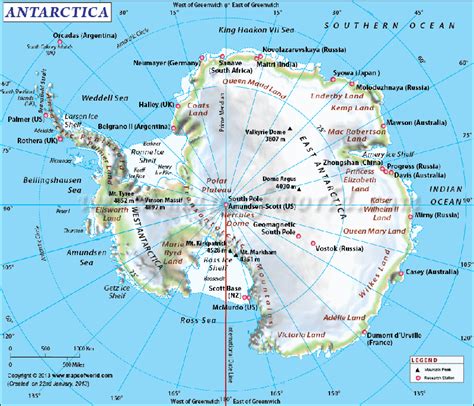 Gambar Peta Dunia Lengkap | Antarctica, Map, Antarctic circle