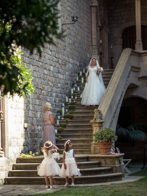 Wedding in an ancient castle, Barcelona, Spain - wedding package from ...