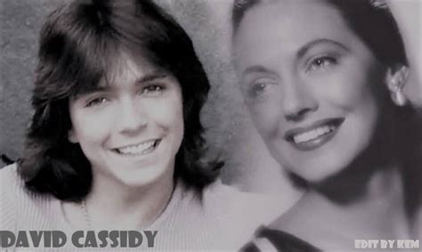 David Cassidy with his Mom Evelyn Ward | David cassidy, Family tribute ...