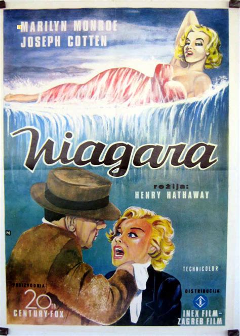 "NIAGARA" MOVIE POSTER - "NIAGARA" MOVIE POSTER