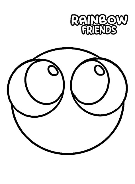 14 Lookies Rainbow Friends Coloring Pages - ColoringPagesOnly.com