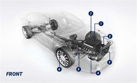 Basic Car Engine Parts Diagram