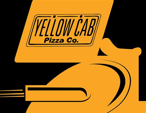 YELLOW CAB 24/7 PIZZA DELIVERY IDENTITY LOGO on Behance