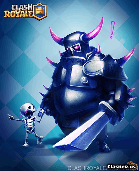 PEKKA & Skeleton there - Clash Royale Wallpapers | Clasher.us