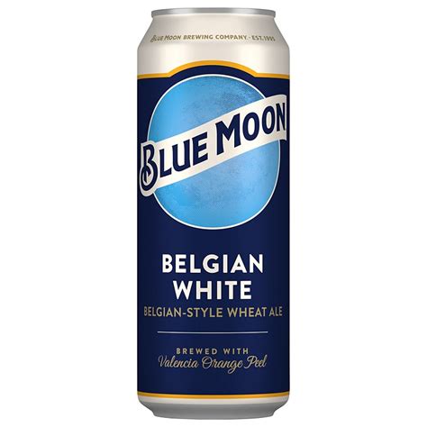 Blue Moon Belgian White Beer Can - Shop Beer & Wine at H-E-B