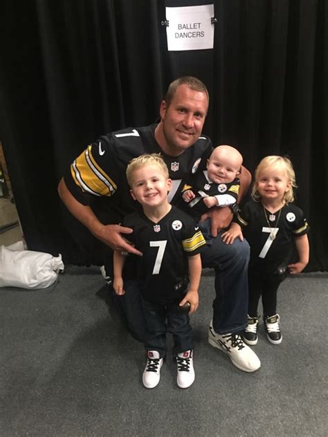 Daddy Ben & Little Ben, Bailey and baby Bodie Roethlisberger ...