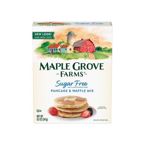 Maple Grove Farms Dressing, Pancake and Waffle Mix, Maple Syrup