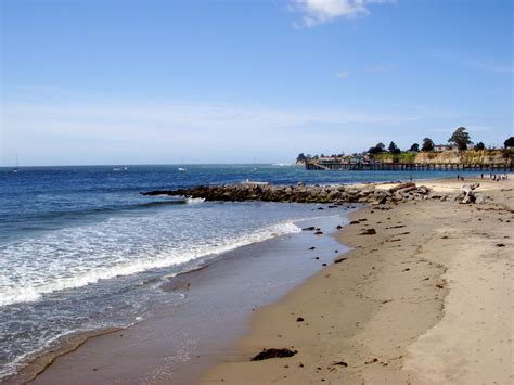 Beautiful Capitola Beach in California