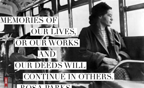 HER AGENDA — 10 Inspiring Quotes From Rosa Parks